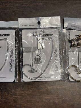 Handbag Holder Hooks (Lot of 3)